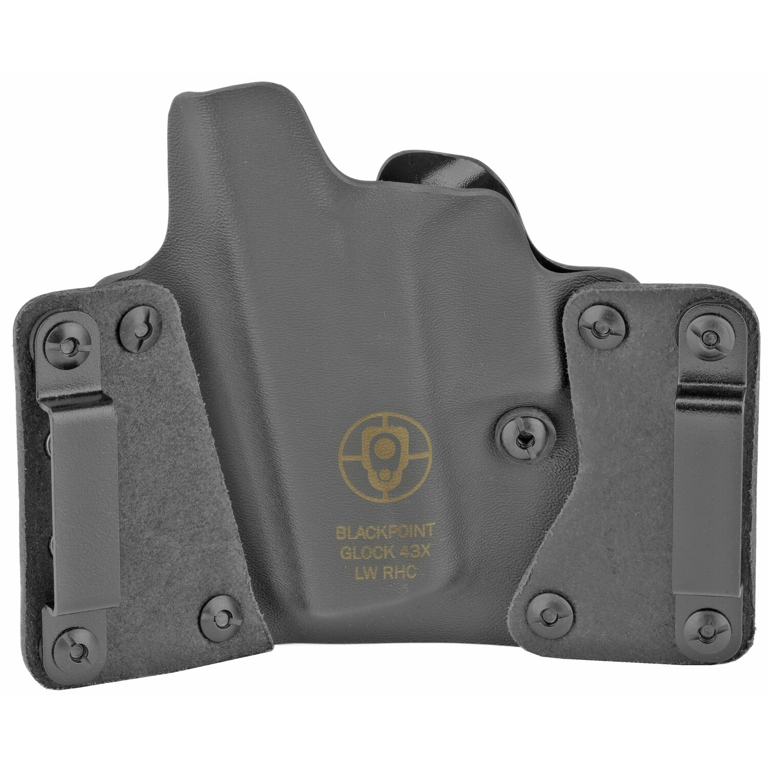 Blk Pnt Lthr Wing For Glk 43x Rh Blk