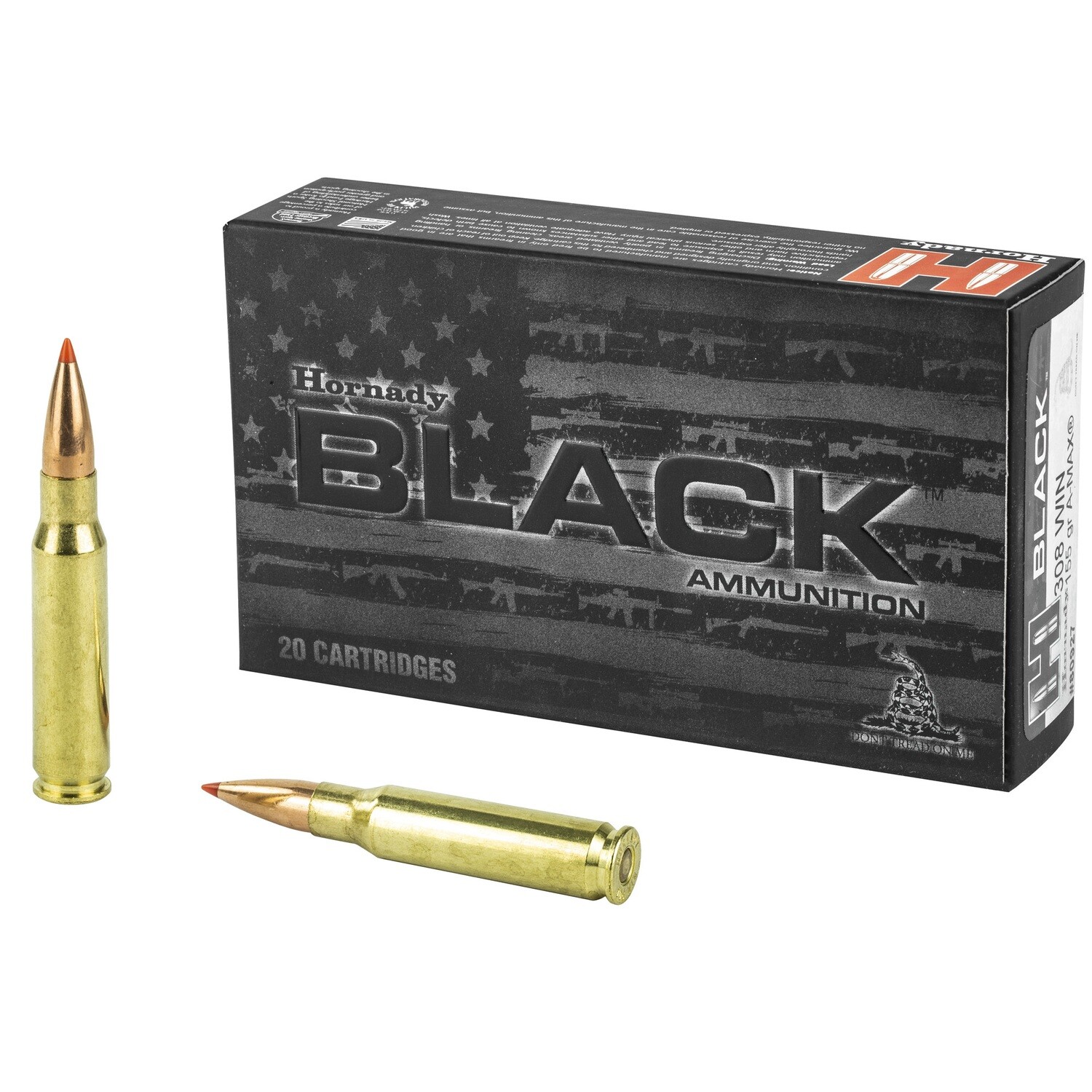 Hrndy Black 308win 155gr Amax 20/200