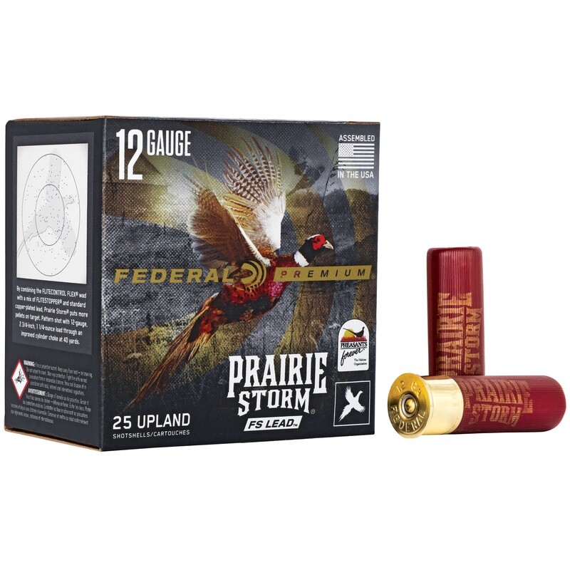 Fed Pr Storm 12ga 3 Fed Pr Storm 12ga 3" #5 Lead 25/250