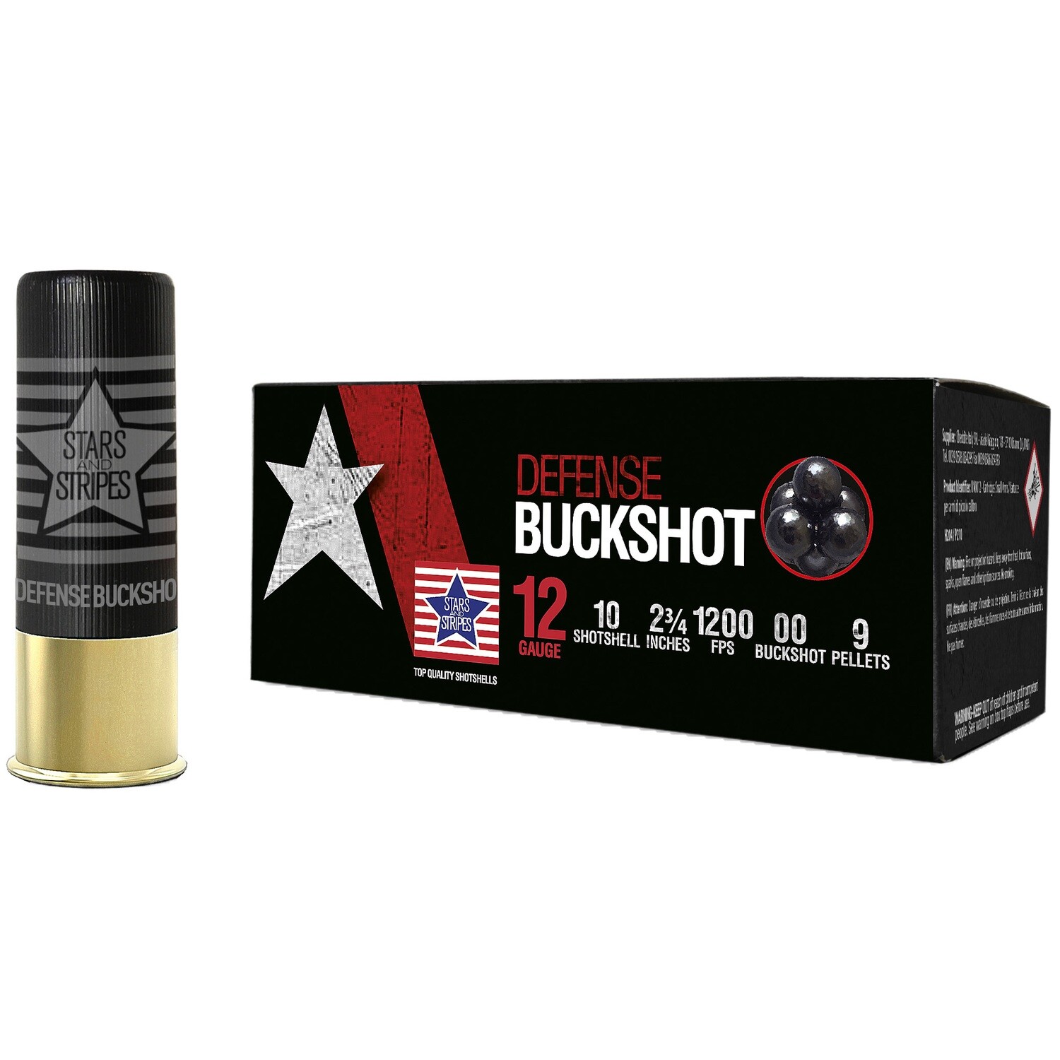 Stars 12ga 00bck Shtshl 9pel 10/250