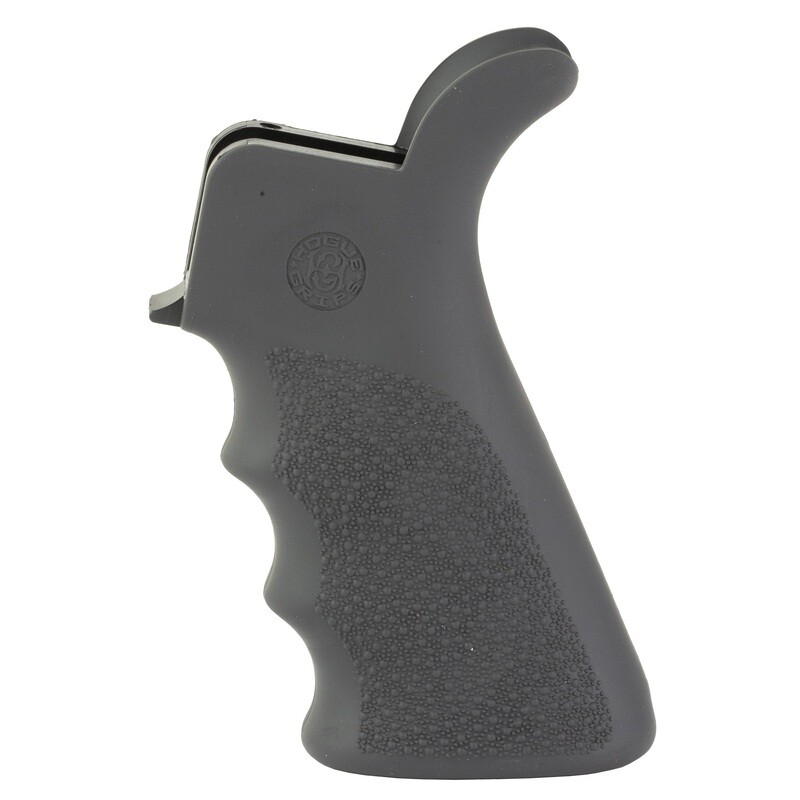 Hogue Grip Ar15 Bvrt Fngr Grv Grey Hogue Grip Ar15 Bvrt Fngr Grv Grey