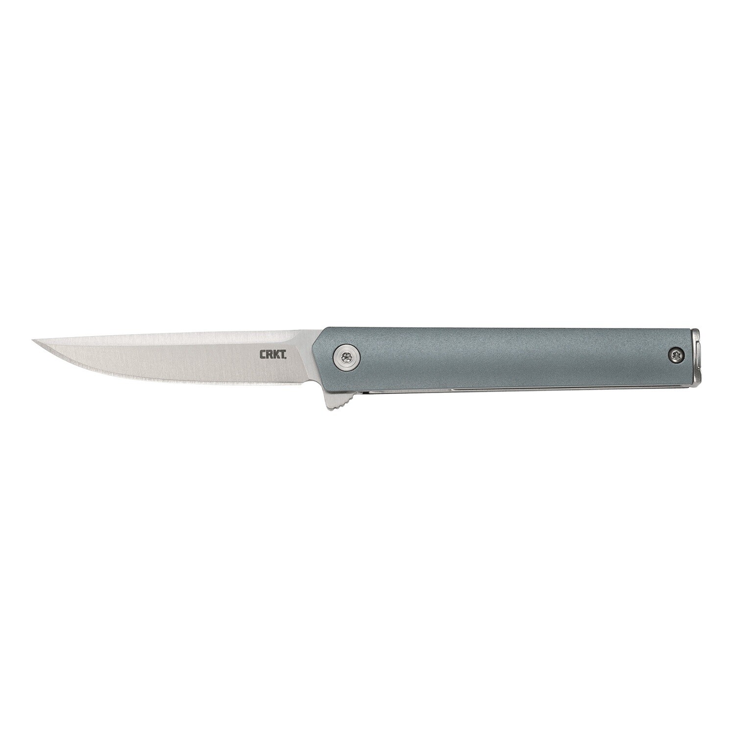 Crkt Ceo Compact Blue 2.61" Pln Edge