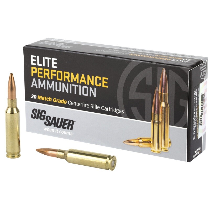 Sig Ammo 6.5creed 140gr Otm 20/200 Sig Ammo 6.5creed 140gr Otm 20/200