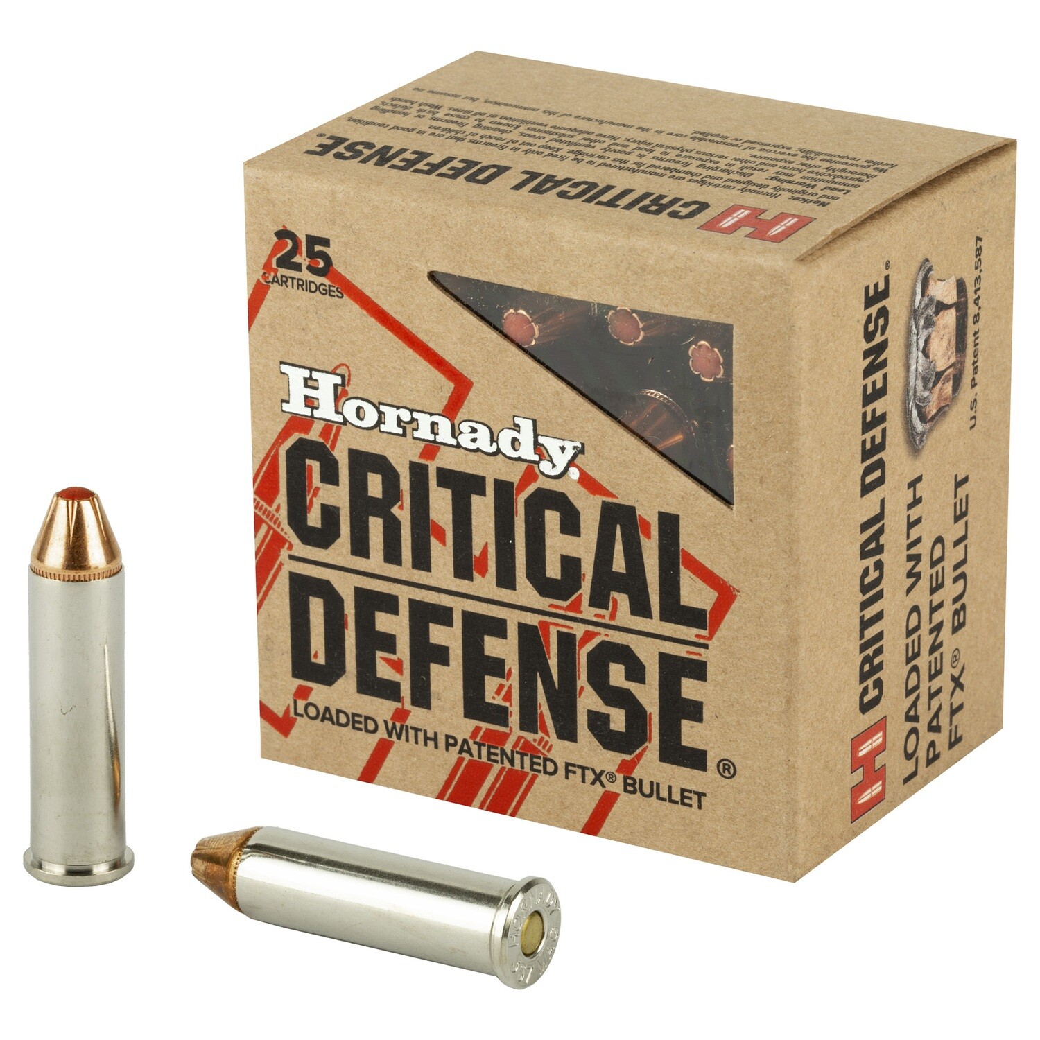 Hrndy Cd 357mag 125gr 25/250