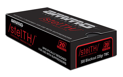 Stelth 300 Blackout 220gr Tmc 20/200 Stelth 300 Blackout 220gr Tmc 20/200