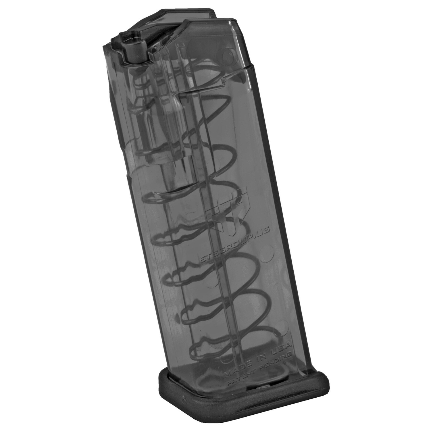 Ets Mag For Glk 19/26 9mm 10rd Clr