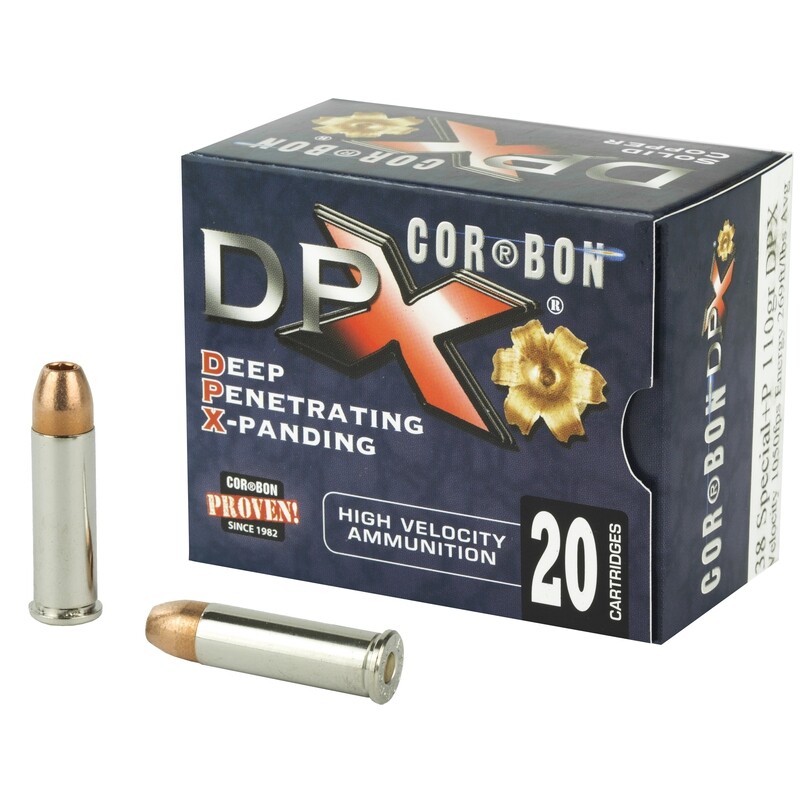 Corbon Dpx 38spl+p 110gr Brnsx 20/ Corbon Dpx 38spl+p 110gr Brnsx 20/