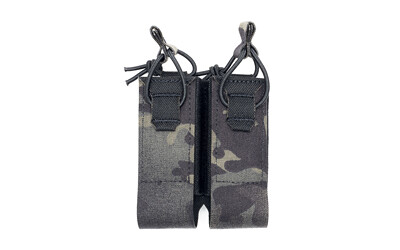 Hsp Double Pistol Mag Pouch, Color: Multicam Black