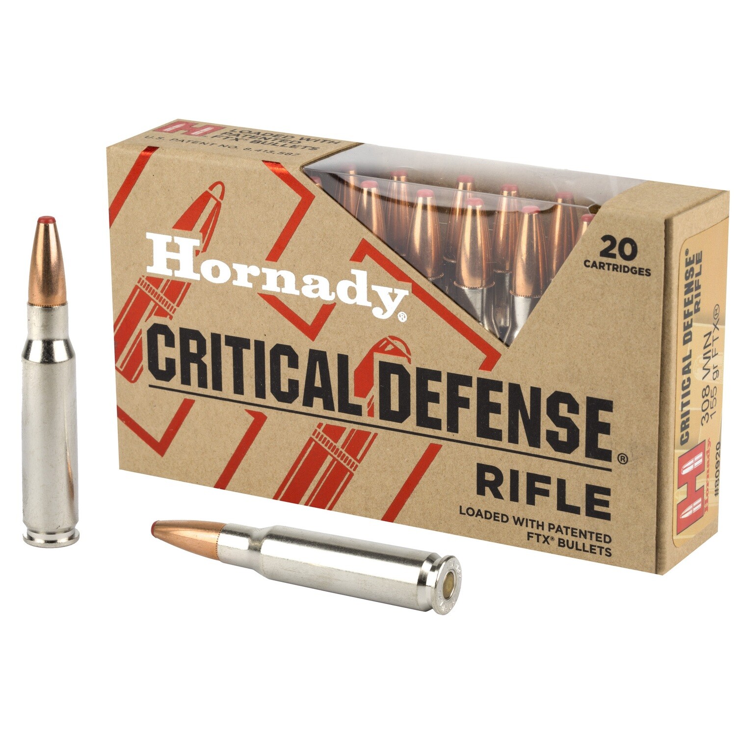 Hrndy Cd 308win 155gr Ftx 20/200