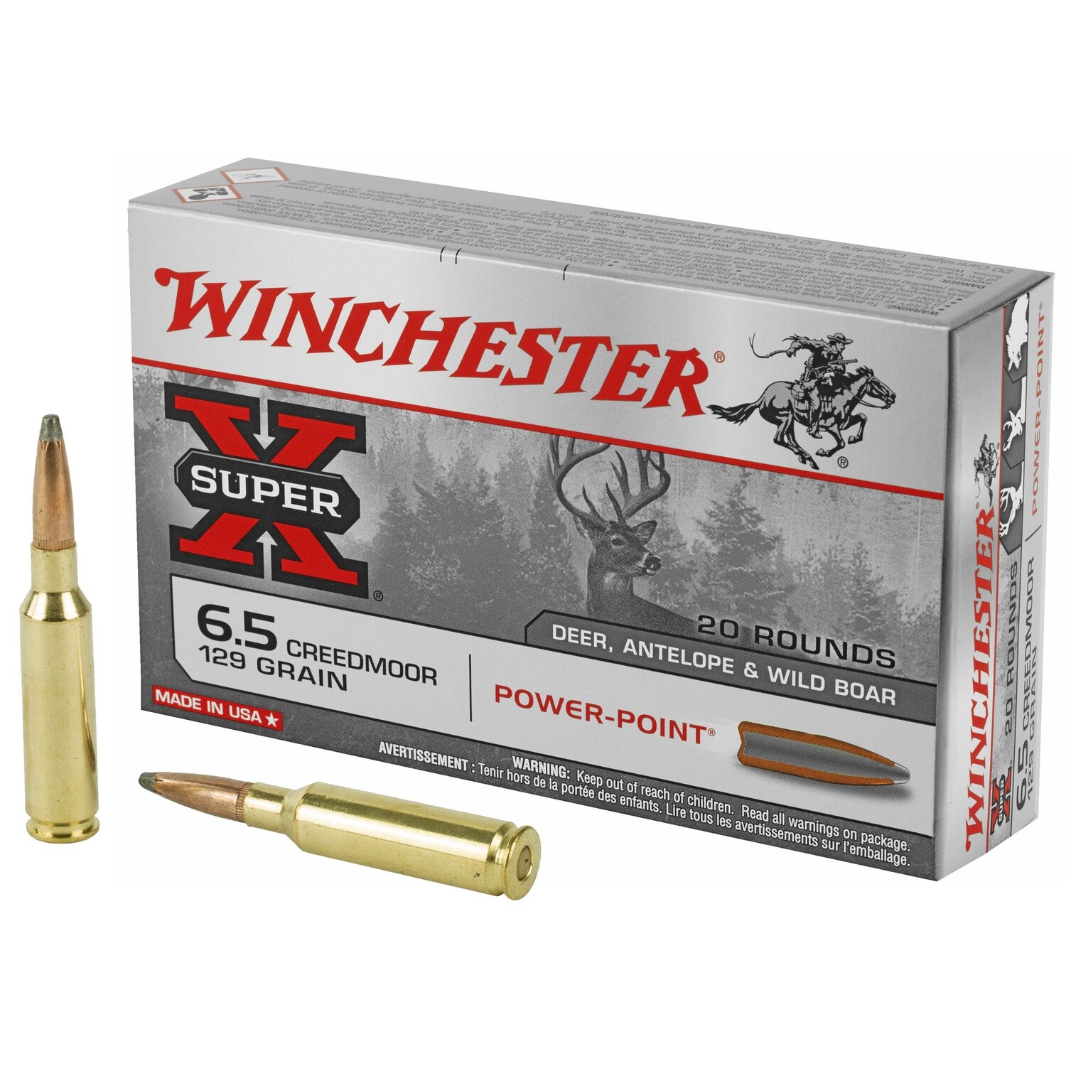 Win Sprx 6.5creed 129gr 20/200