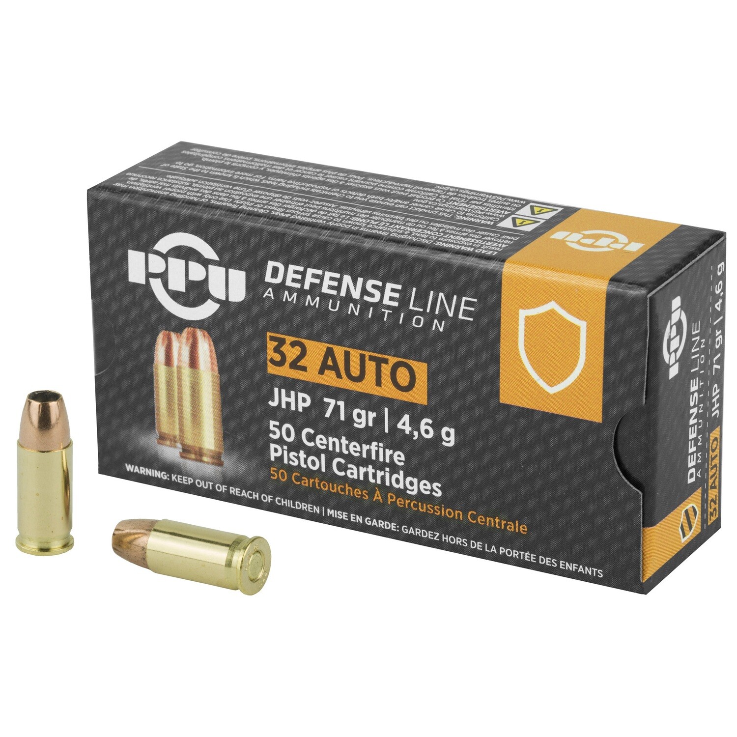 Ppu 32acp Jhp 71gr 50/1000