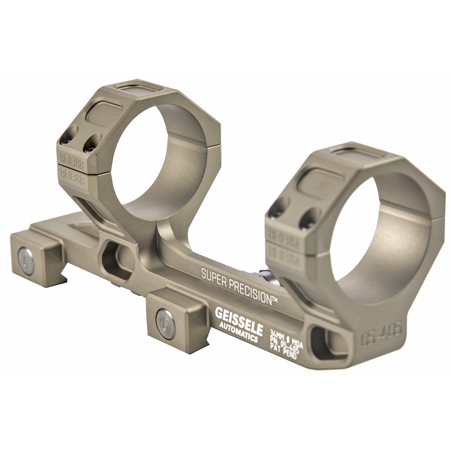 Geissele Spr Prcsn 34mm Ext, Color: Desert dirt