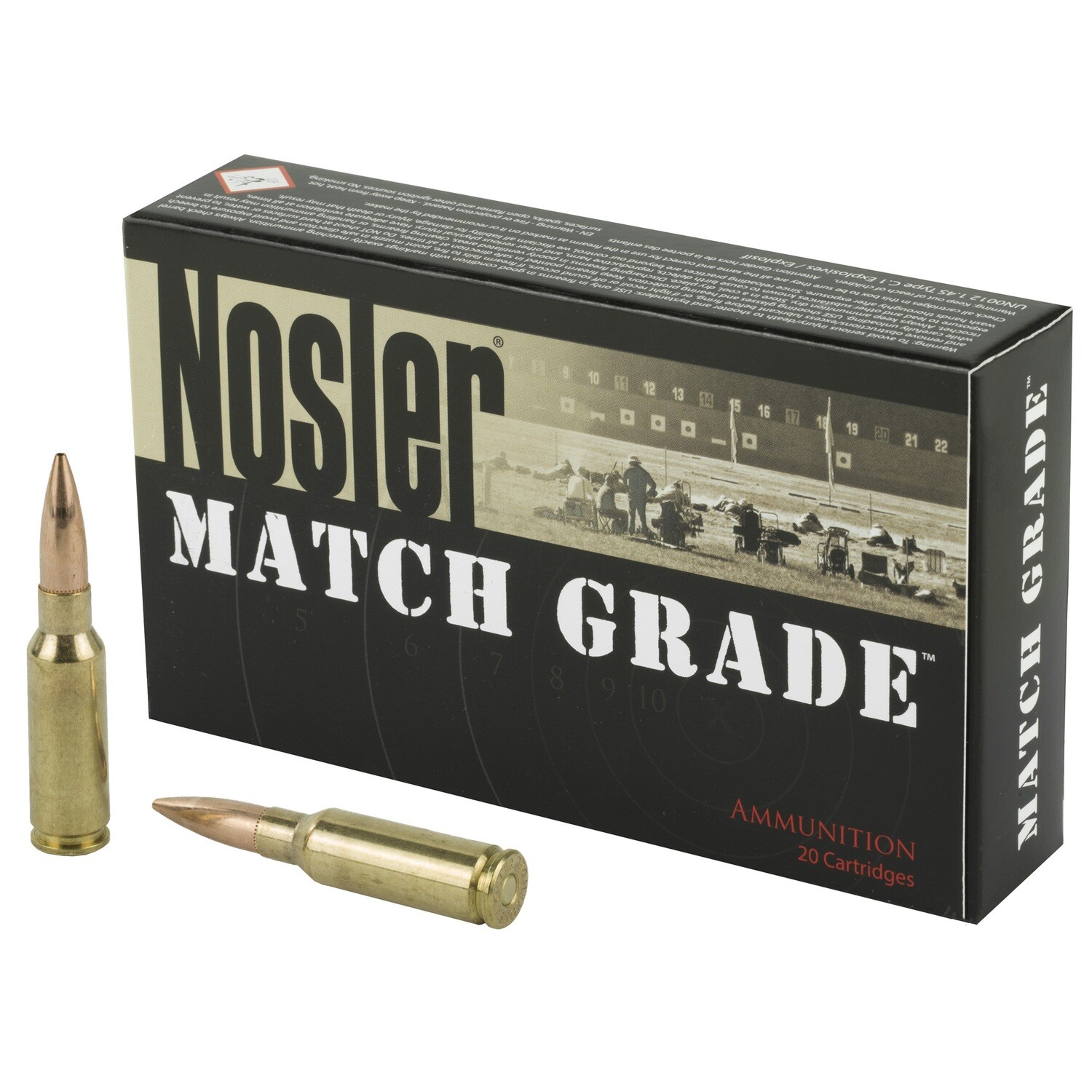 Nosler 6.5grndl 123gr Cc 20/200