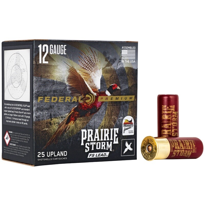 Fed Pr Storm 12ga 2.75 Fed Pr Storm 12ga 2.75" #6 Ld 25/250