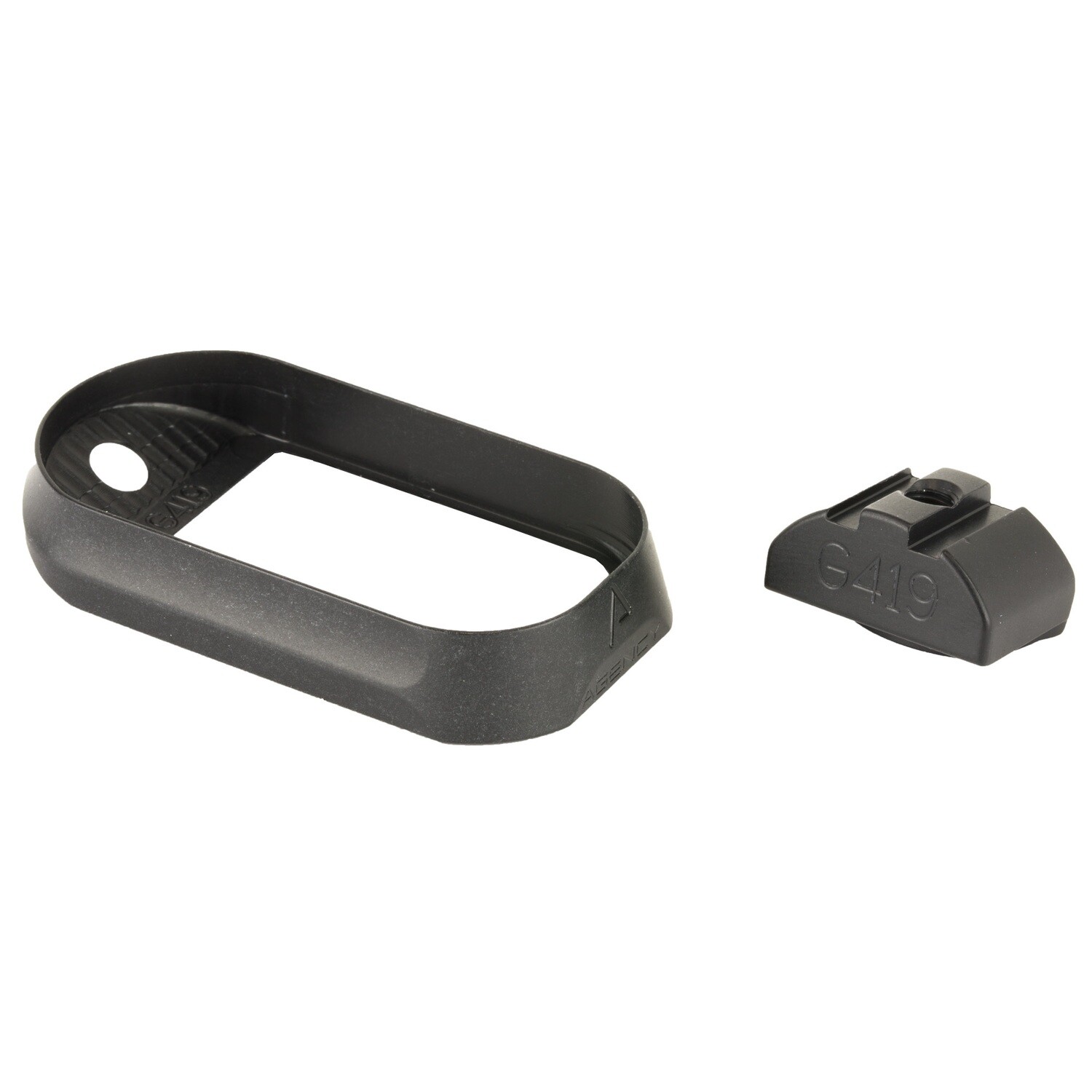 Agency Magwell For G19/g4 Nbs Blk