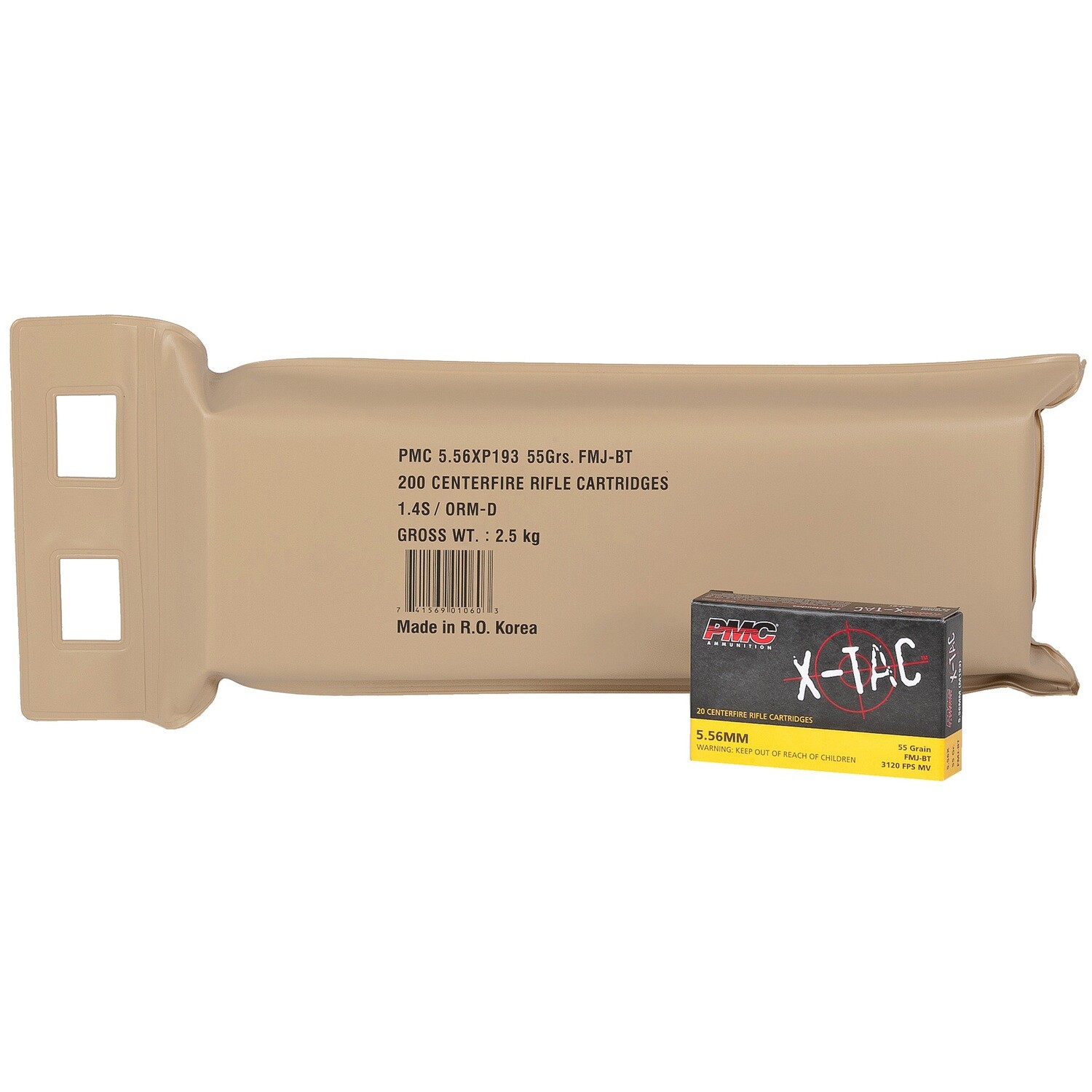 Pmc Xtac 556nato 55gr Fmj 10 Bx Bp