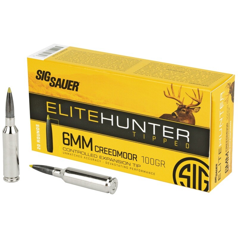 Sig Ammo 6mm Crd 100gr Eth 20/200 Sig Ammo 6mm Crd 100gr Eth 20/200
