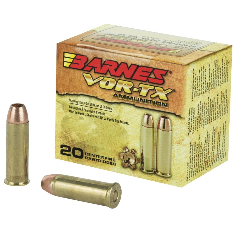 Barnes Vor-tx 44mag 225gr Xpb 20/200 Barnes Vor-tx 44mag 225gr Xpb 20/200
