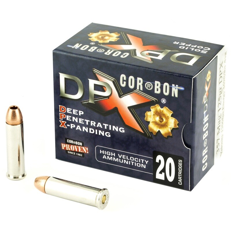 Corbon Dpx 357mag 125gr Brns X 20/ Corbon Dpx 357mag 125gr Brns X 20/