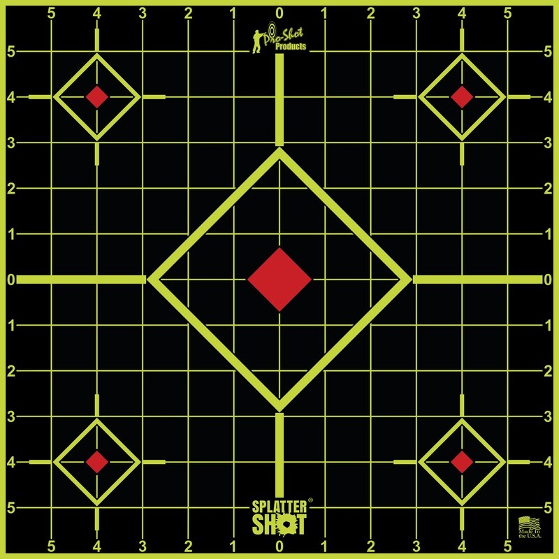 Pro-shot Target 12 Pro-shot Target 12" Grn Sight-in 5pk