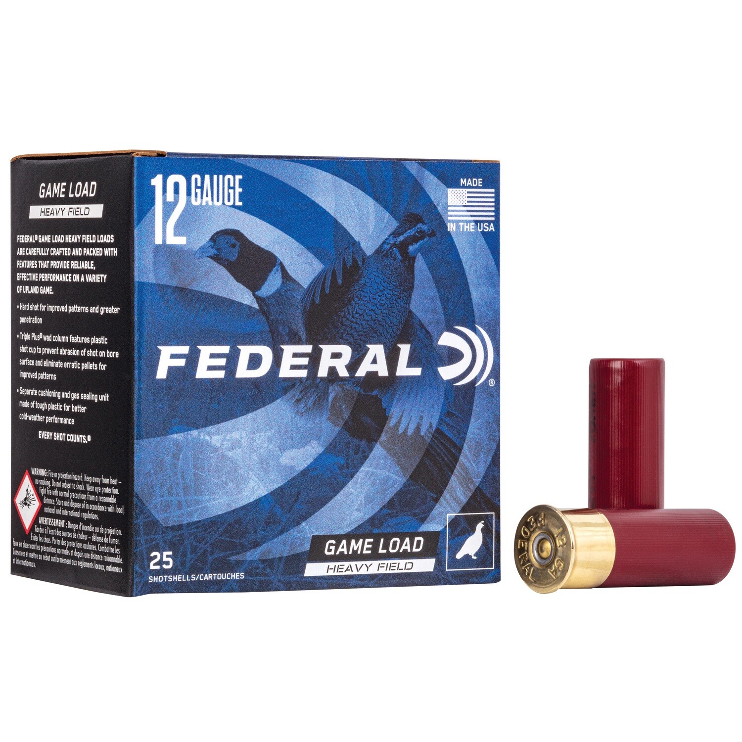 Fed Game Load 12ga 2.75" #7.5 25/250