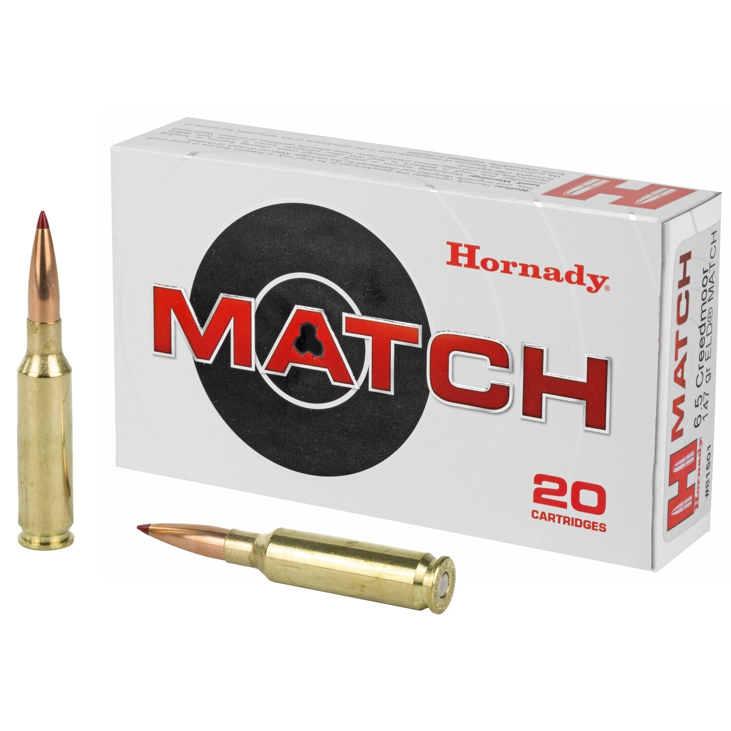Hrndy 6.5 Crdmr 147gr Eld-m 20/200