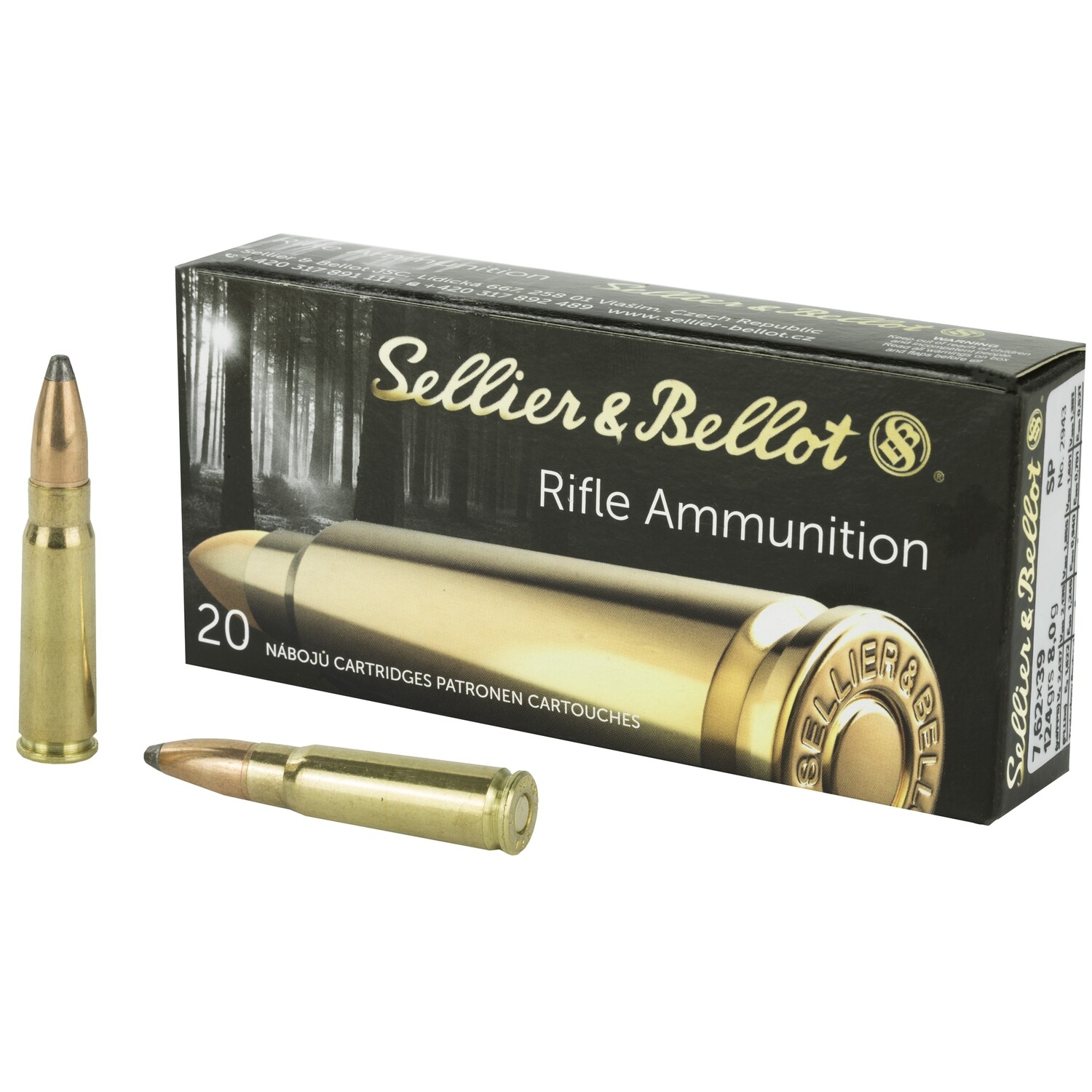 S&b 762x39 124gr Sp 20/600