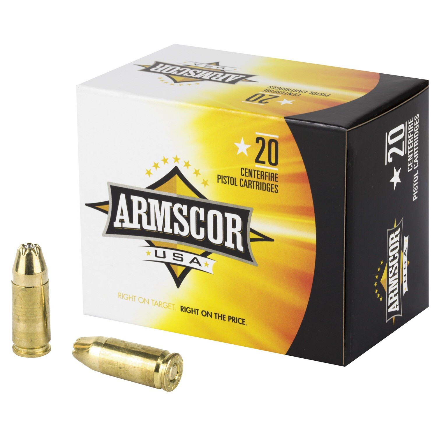 Armscor 9mm 124gr Jhp 20/500