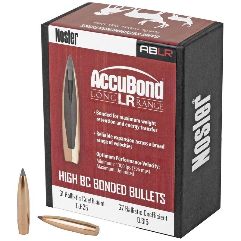 Nosler Ablr 6.5mm 142gr Sp 100ct Nosler Ablr 6.5mm 142gr Sp 100ct