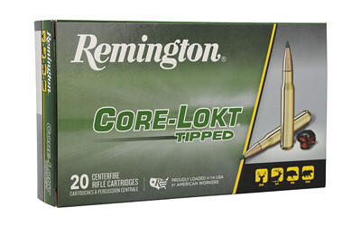 Rem 30-06sprg Cl Tipped 20/200, Bullet weight: 165 grain