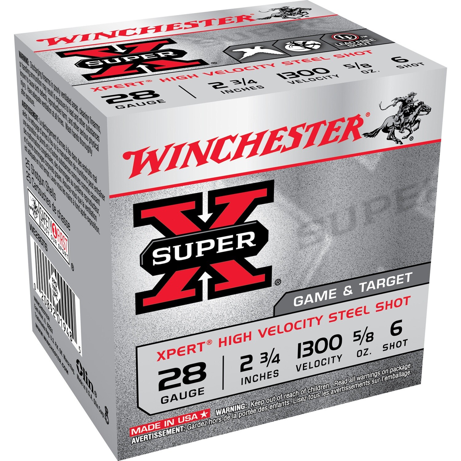 Win Spr-x Xpt 28ga 2.75" #6 25/250