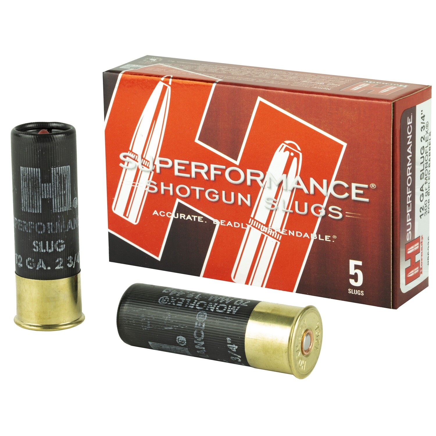 Hrndy 12ga 2.75" 300gr Slug Mfx5/100