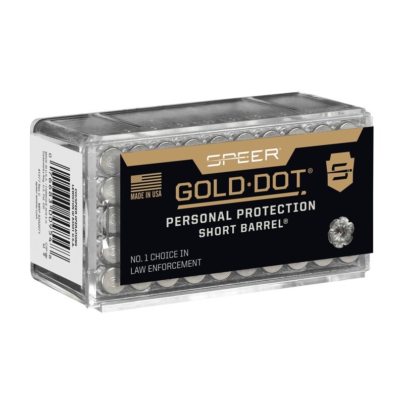 Spr Gold Dot 22wmr 40gr Shrt Brl 50 Spr Gold Dot 22wmr 40gr Shrt Brl 50