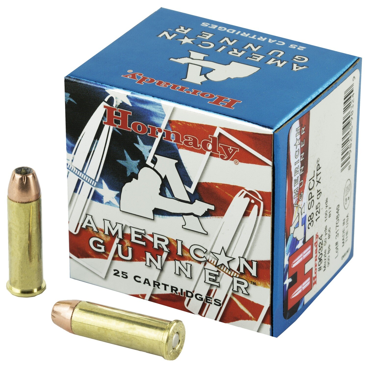 Hrndy Ag 38spl 125gr Xtp 25/250