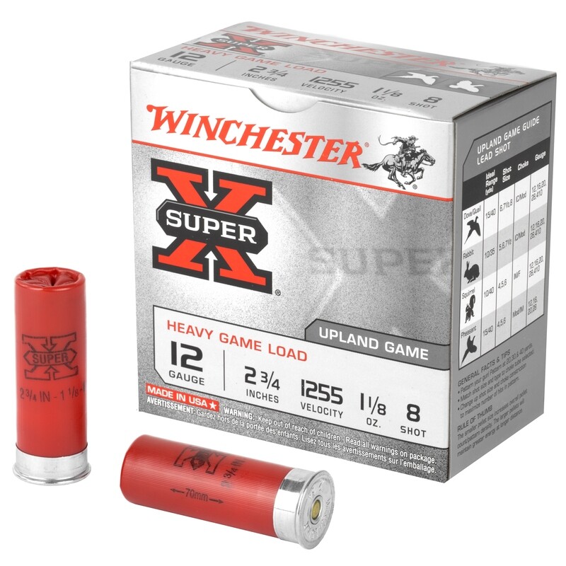 Win Sprx Hgl 12ga 2.75 Win Sprx Hgl 12ga 2.75" #8 25/250