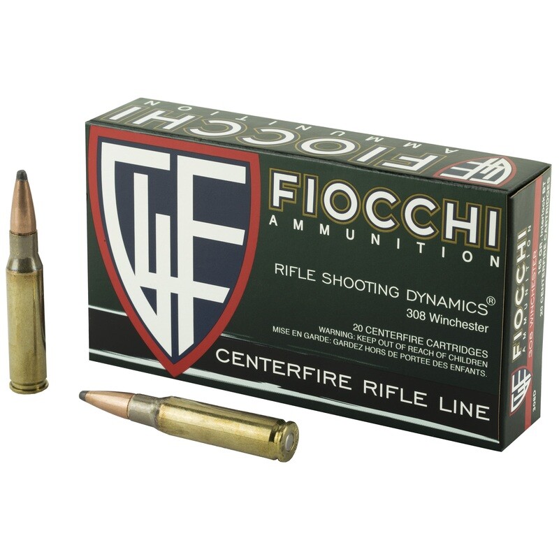 Fiocchi 308win 165gr Int Btsp 20/200 Fiocchi 308win 165gr Int Btsp 20/200
