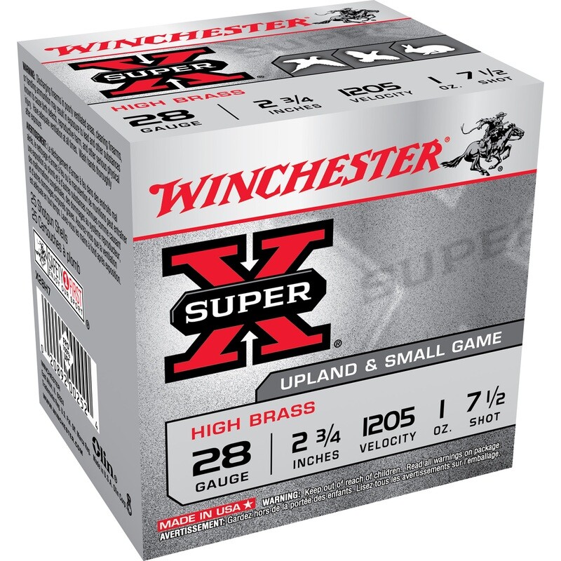 Win Spr-x 28ga 2-3/4 Win Spr-x 28ga 2-3/4" #7.5 25/250