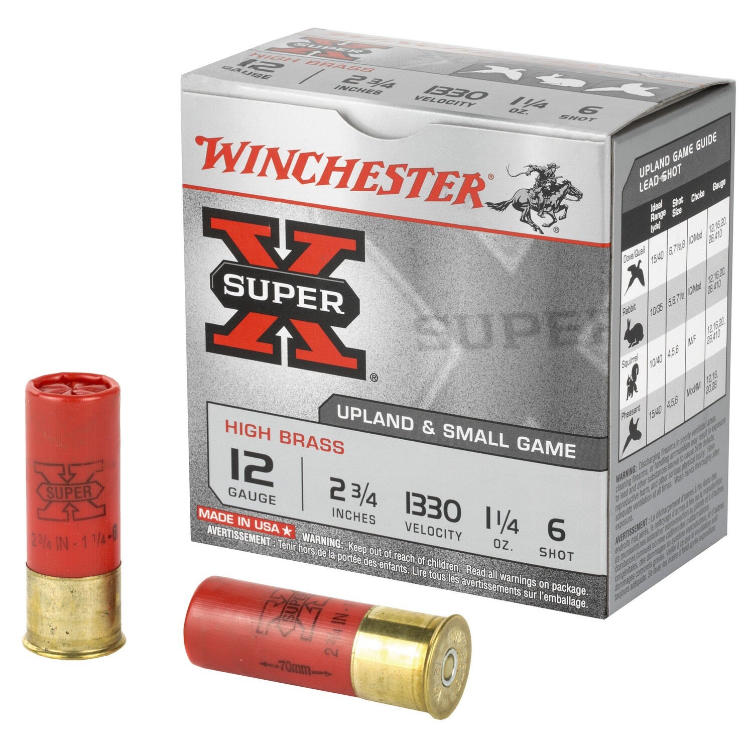Win Sprx 12ga 2.75" #6 25/250