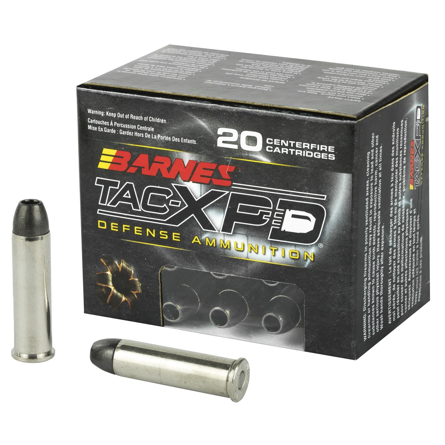 Barnes Tac-xpd 357mag 125gr 20/200