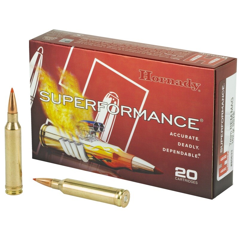 Hrndy Sf 7mmrem Mag 162gr Sst 20/200 Hrndy Sf 7mmrem Mag 162gr Sst 20/200