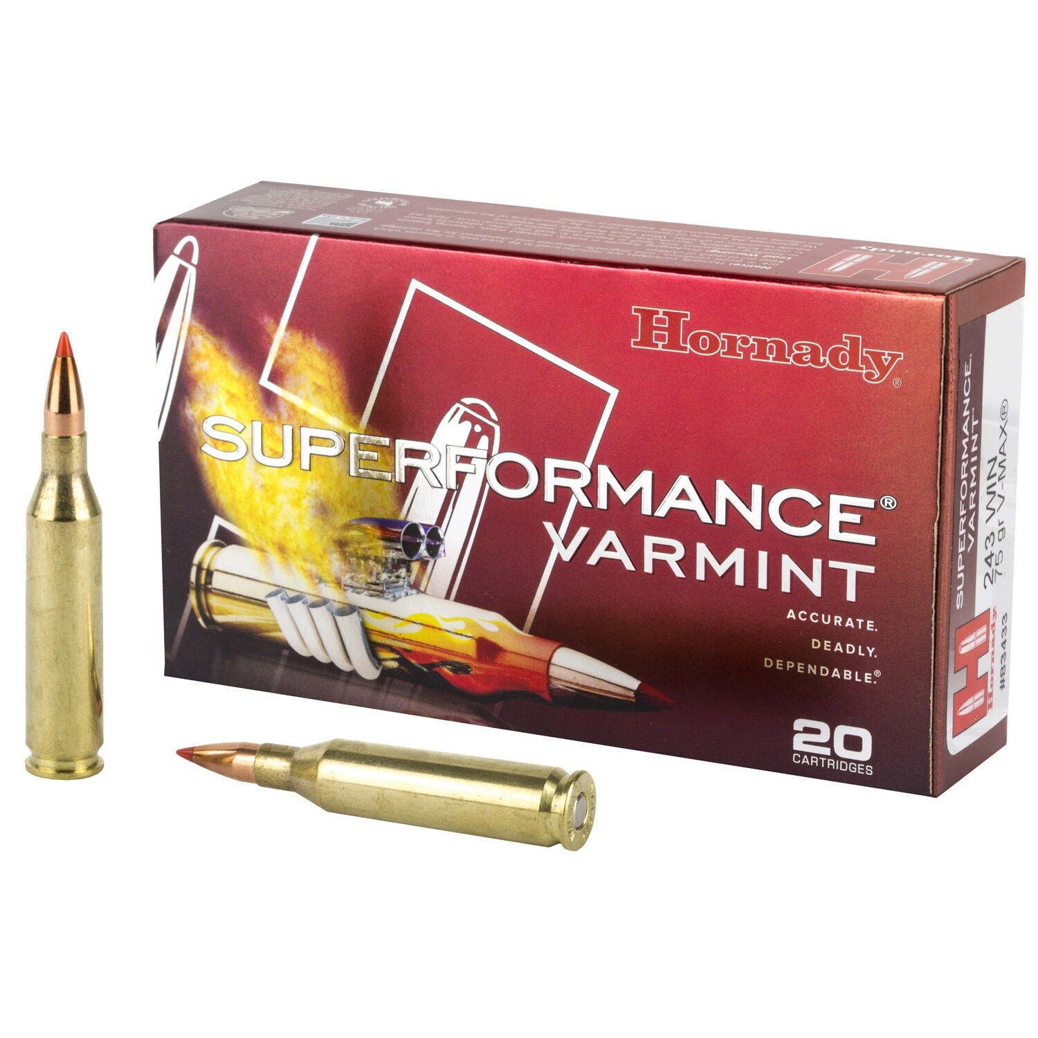 Hrndy Sf 243win 75gr Vmax 20/200