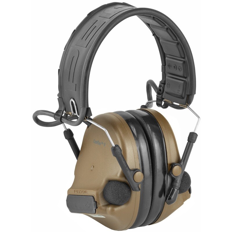 Peltor Comtac V Defender Coyote Brn Peltor Comtac V Defender Coyote Brn