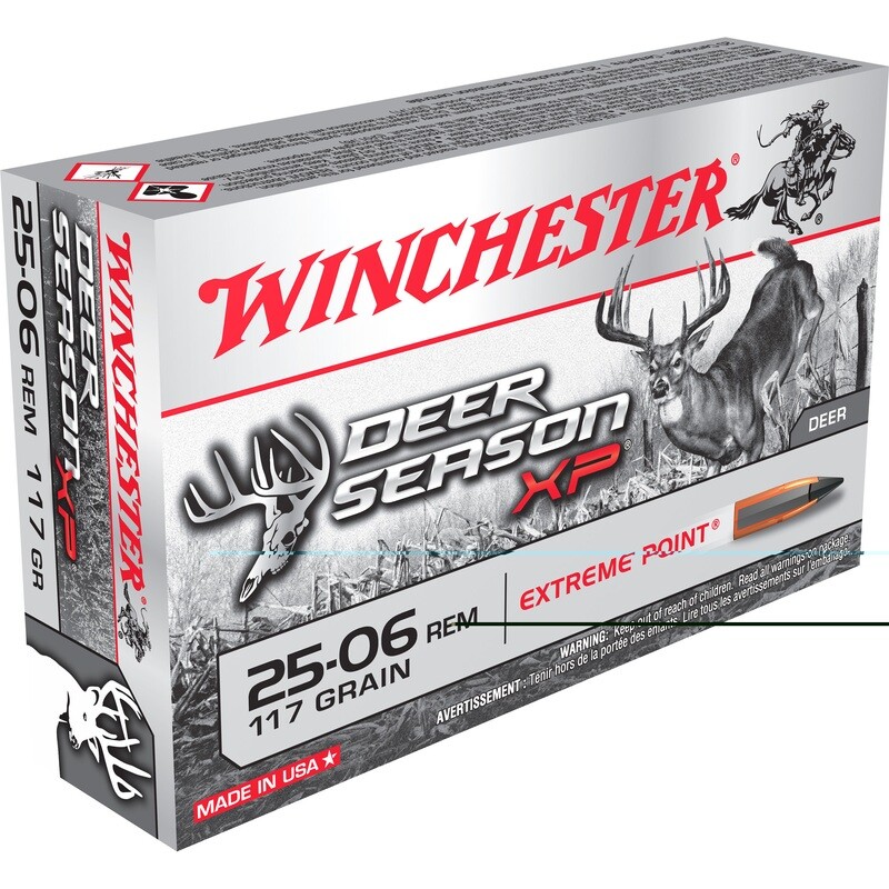 Win Deer Sn Xp 25-06rem 117gr 20/200 Win Deer Sn Xp 25-06rem 117gr 20/200