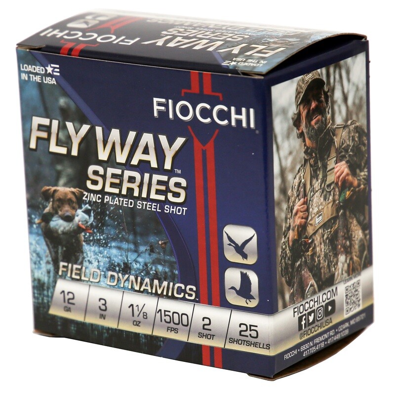 Fiocchi 12ga #2 Flyway Steel 25/250 Fiocchi 12ga #2 Flyway Steel 25/250