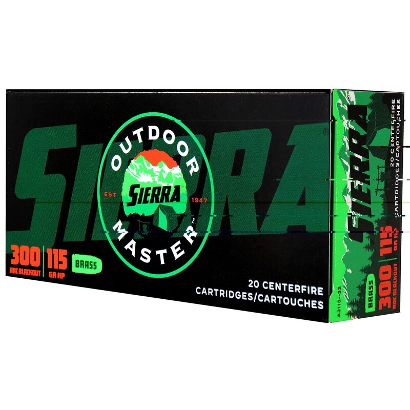 Sierra Otdmst 300blk 115gr Hp 20/200 Sierra Otdmst 300blk 115gr Hp 20/200