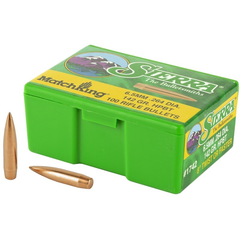 Sierra Matchking .264 142gr 100ct Sierra Matchking .264 142gr 100ct