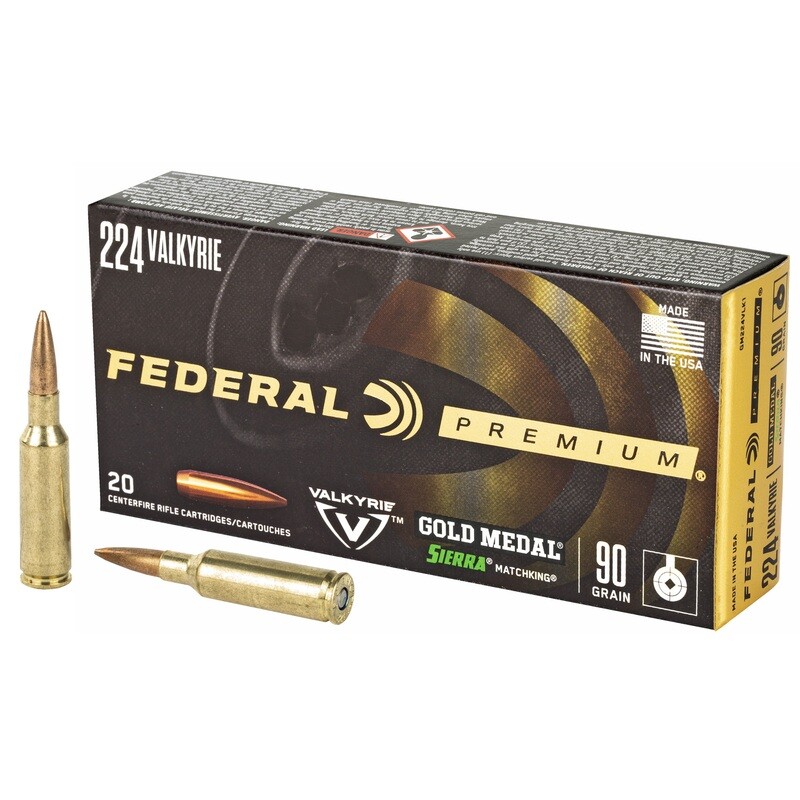 Fed Gold Mdl 224vlk 90gr Bthp 20/200 Fed Gold Mdl 224vlk 90gr Bthp 20/200