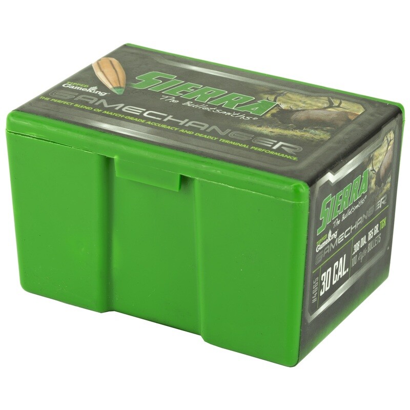 Sierra Tipped Gk .308 165gr 100ct Sierra Tipped Gk .308 165gr 100ct