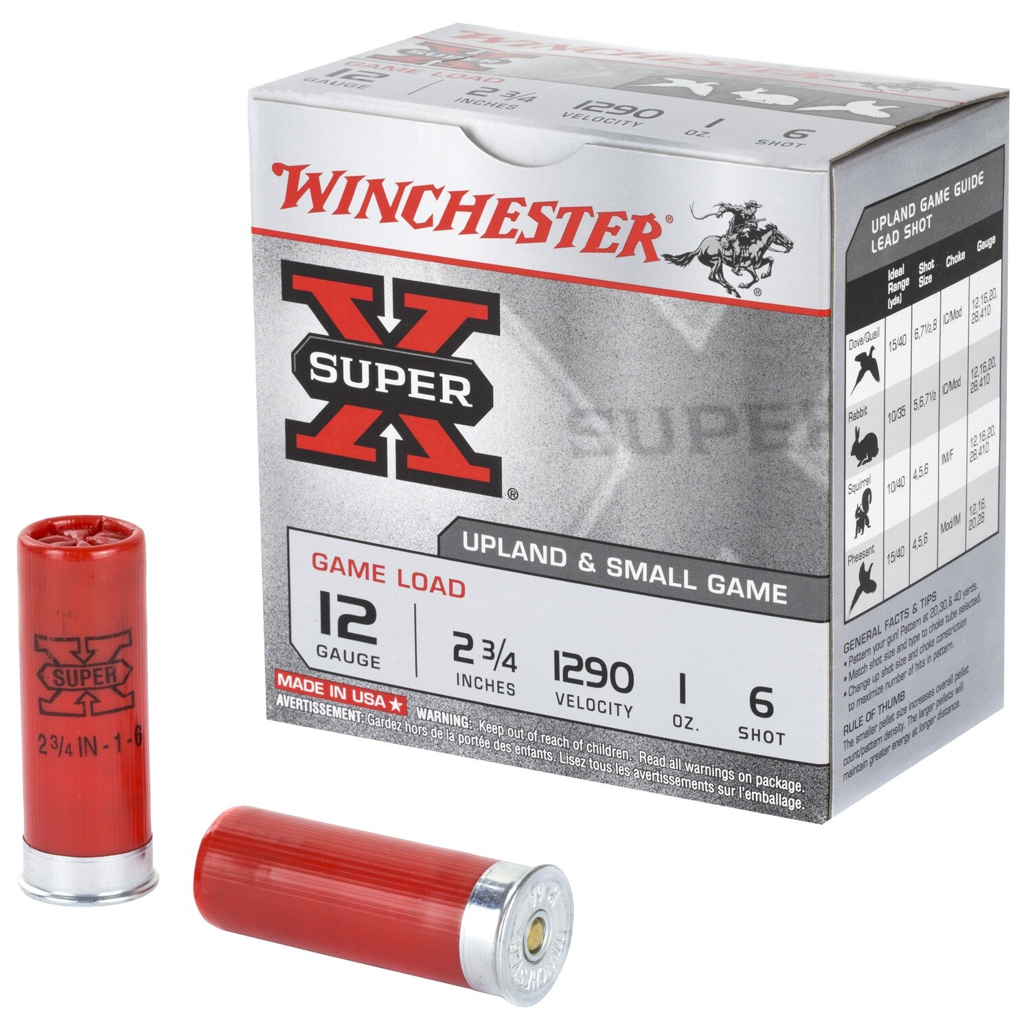 Win Sprx 12ga 2.75" #6 25/250