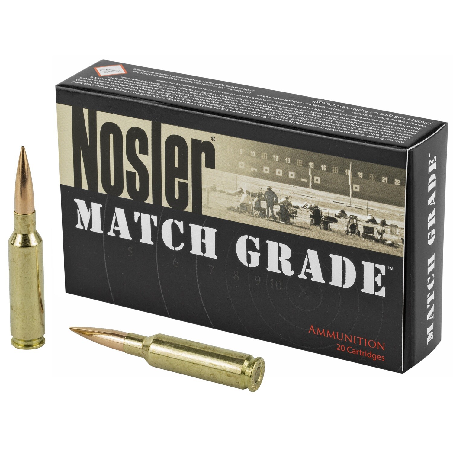 Nosler 6.5crd 140gr Rdf Hpbt 20/200